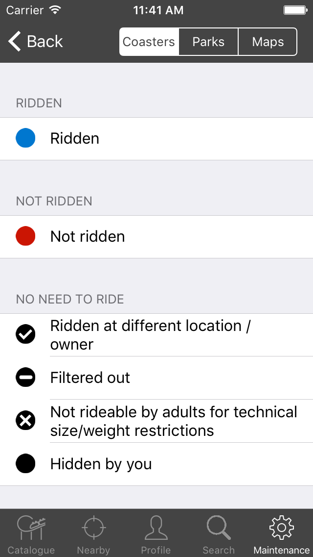 App screenshot